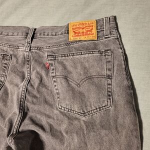 Levi Strauss & Co 550 '92 Gray Denim Jeans W36 L34